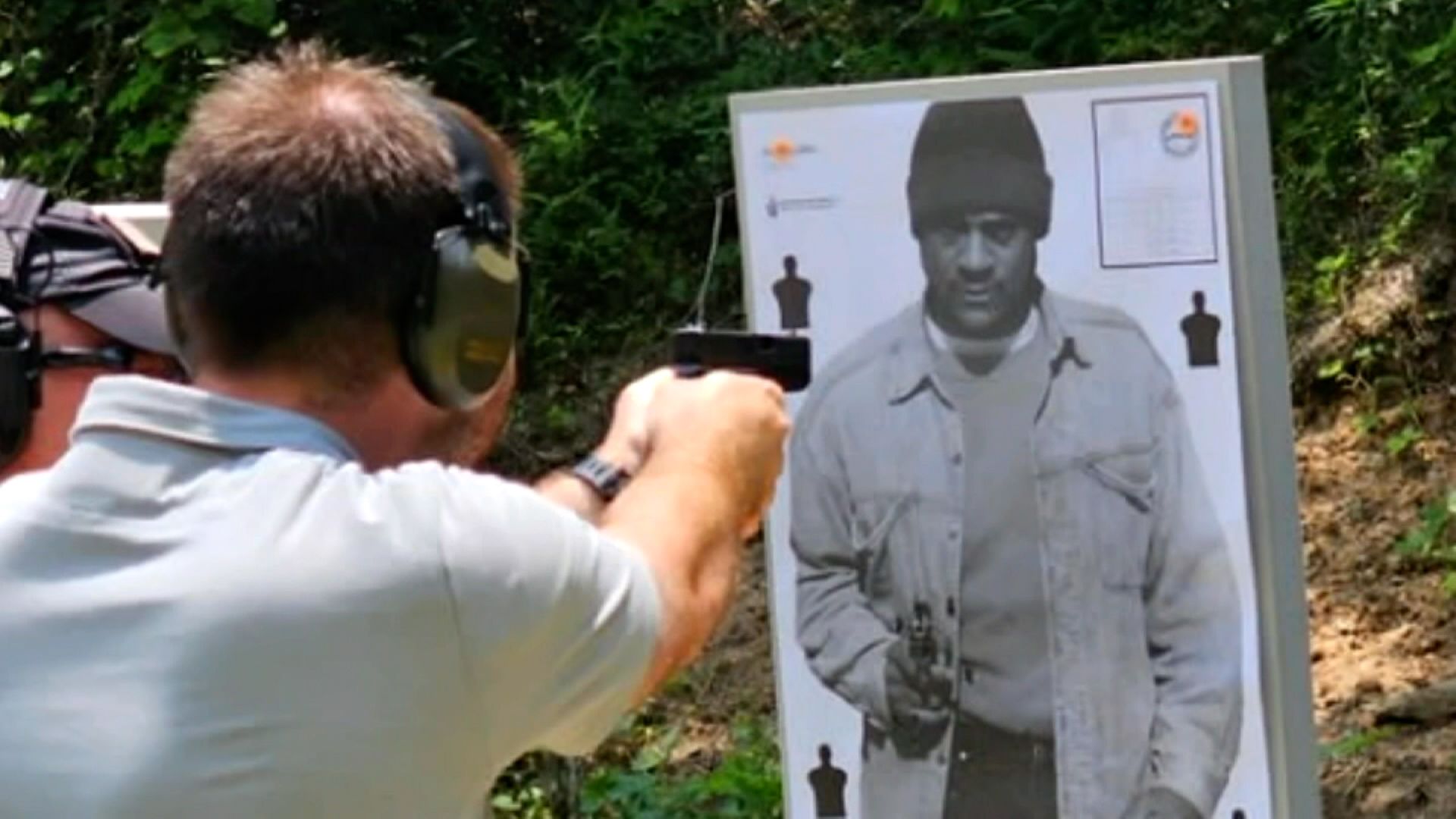 Georgia police department under investigation for allegedly using an image  of a Black man as a shooting target during a safety class