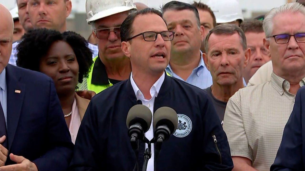 Pennsylvania Governor Josh Shapiro announced the reopening of I-95 on Friday.
