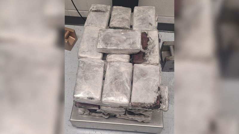 That's not how you make frozen yogurt: US customs officers seize large cocaine stash hidden in ice cream maker