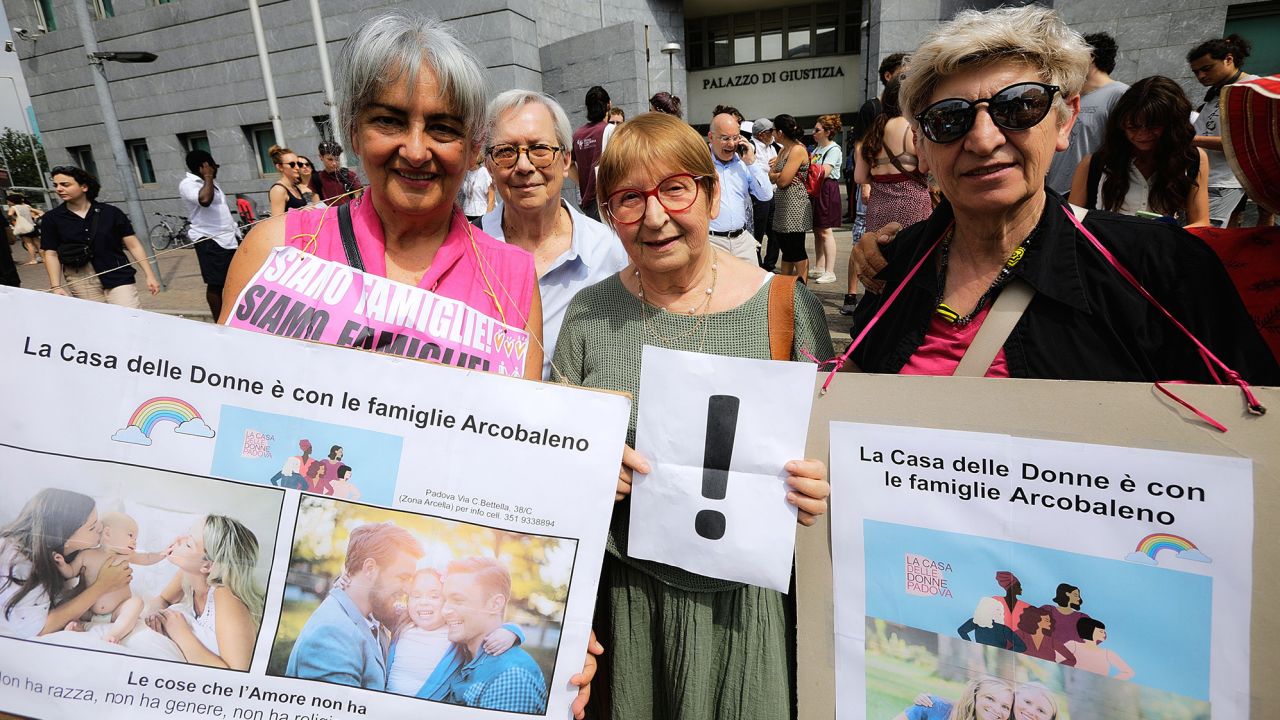 The right-wing government of Giorgia Meloni has challenged the rights of same-sex parents.