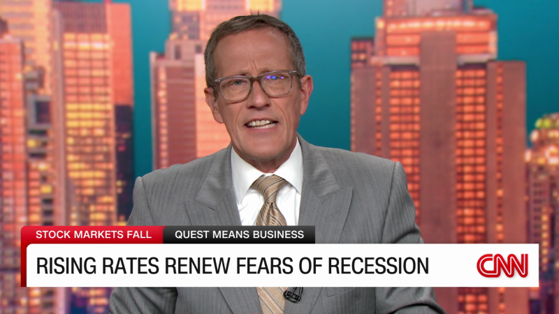 Rising rates renew fears of recession | CNN Business