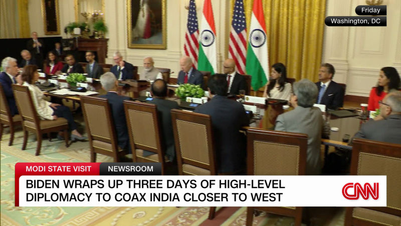 India’s PM holds high-level talks with top U.S. tech leaders | CNN
