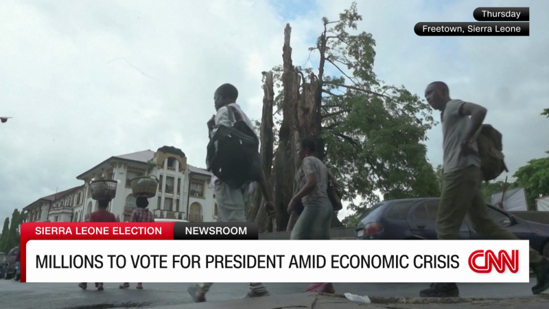 Voters in Sierra Leone are preparing for presidential election | CNN