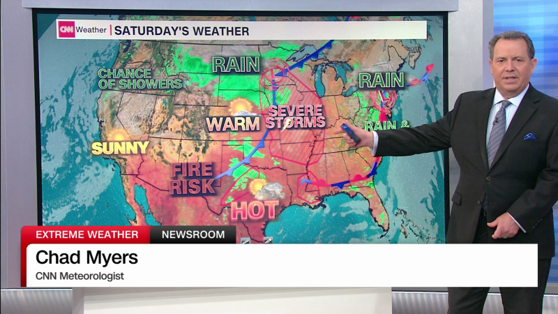 Severe weather expected across U.S. this weekend | CNN