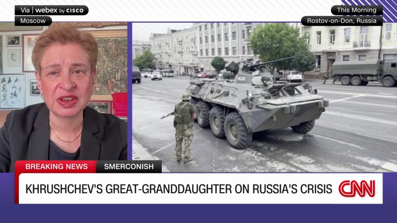 Khrushchev’s great-granddaughter on Putin’s crisis  | CNN