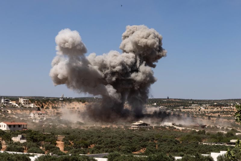 Idlib, Syria: Nine Dead, Dozens Injured After Russian Warplanes Attack ...