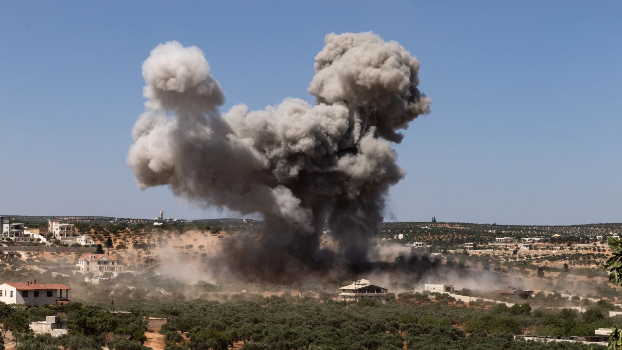 Idlib, Syria: Nine dead, dozens injured after Russian warplanes attack Jisr al-Shughur | CNN