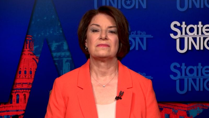 Video: Sen. Klobuchar reflects on the abortion laws passed since Dobbs decision a year ago | CNN