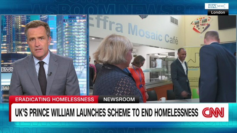 Prince William launches Finnish-inspired zero homelessness scheme | CNN