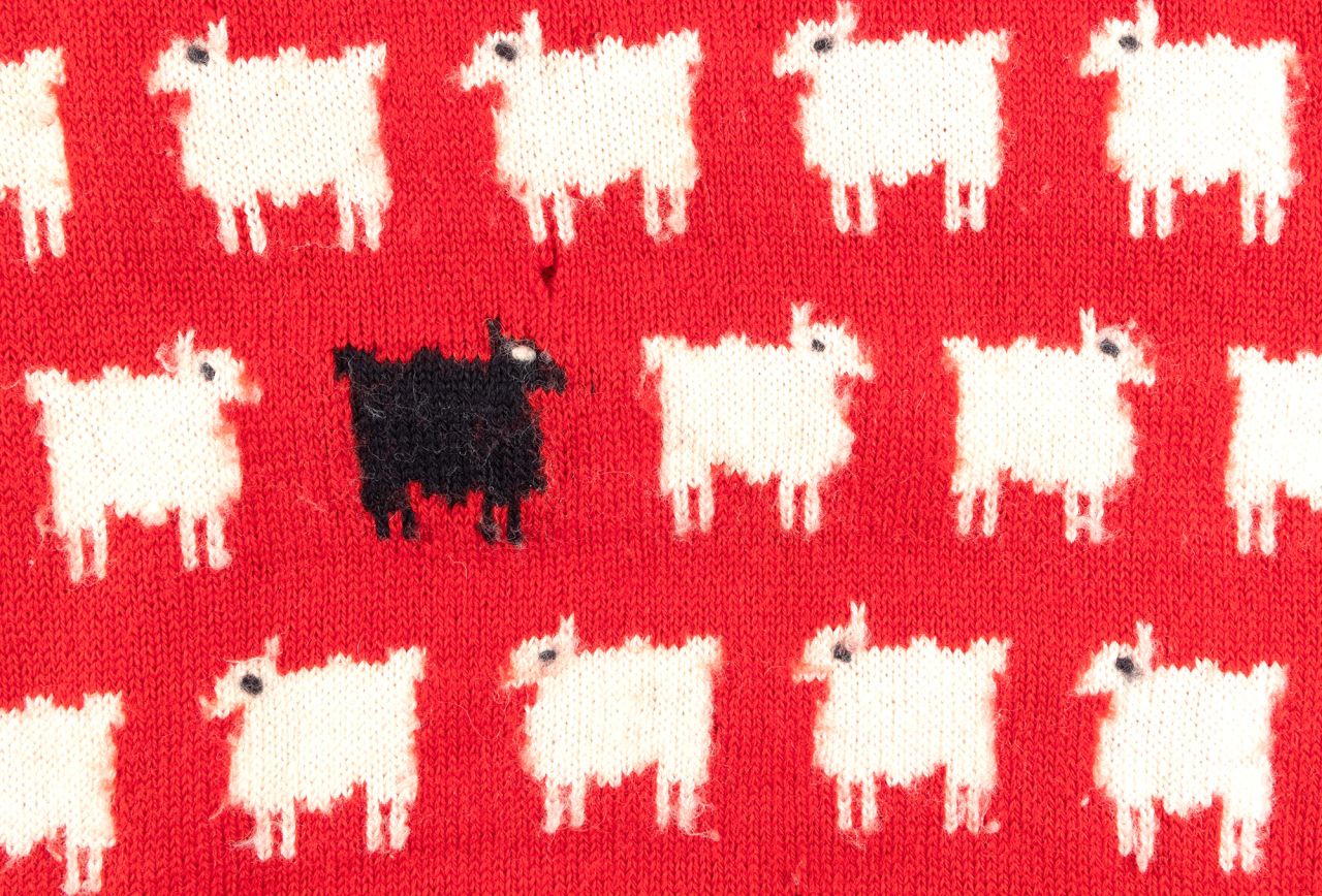 Sotheby's will be offering one of Princess Diana's most iconic looks -- the famous red and white wool Sheep Sweater -- this September in New York in its inaugural Fashion Icons auction, carrying an estimate of $50/80,000 (£40,000/70,000).  Much is already known about this beloved design and emblem of royal history, but a new part of the story will be revealed as it now appears at auction for the very first time.