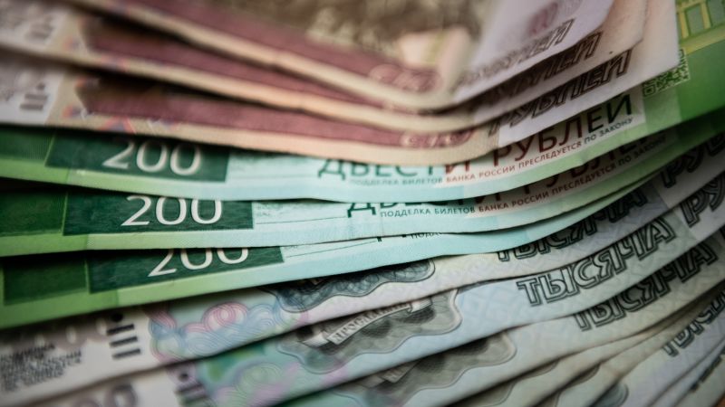 NextImg:Russian ruble briefly reaches 15-month low after Wagner rebellion | CNN Business