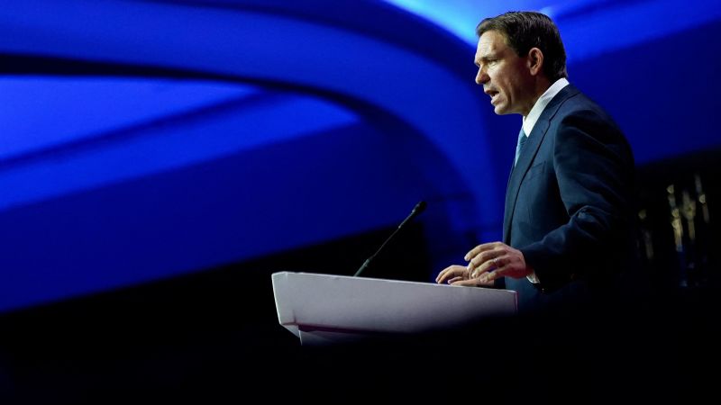 NextImg:DeSantis pitches crackdown on illegal immigration in first major policy proposal of his campaign | CNN Politics