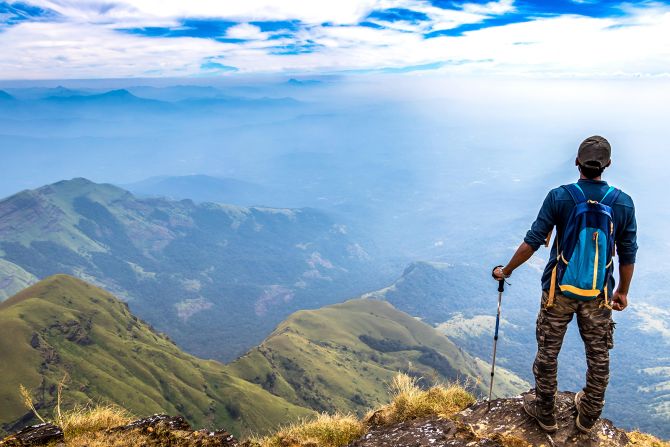 <strong>Kudremukh Trek, Karnataka: </strong>Nestled in the heart of Chikkamagaluru district in India's Western Ghats, the 1,894-meter (6,214 feet) Kudremukh Peak is the third tallest summit in Karnataka state.
