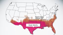 Heat could break more than 90 record high temperatures this week as it spreads into the South.
