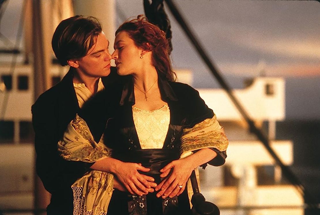 Leonardo DiCaprio and Kate Winslet in 'Titanic.'