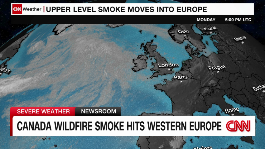 Canada Wildfire Smoke Reaches Western Europe Cnn 1266