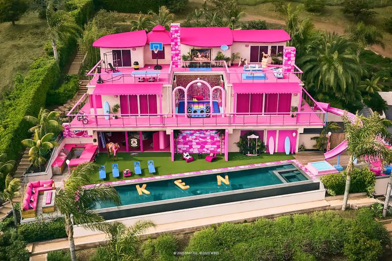 Barbie's DreamHouse available to rent on Airbnb ahead of movie's