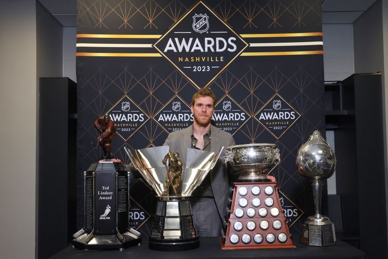 Connor McDavid Wins Third Hart Trophy For NHL’s MVP After Near ...