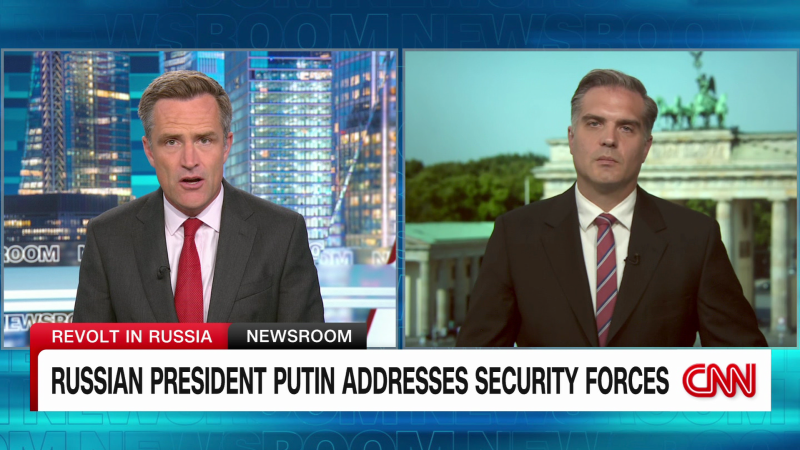 President Vladimir Putin praises Russia’s security forces for averting a ”civil war” | CNN