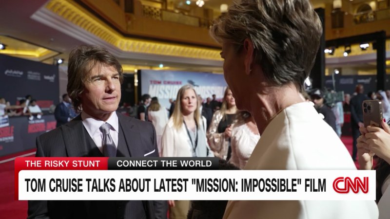 Hear Tom Cruise talk about his most daring stunt yet in Mission Impossible | CNN
