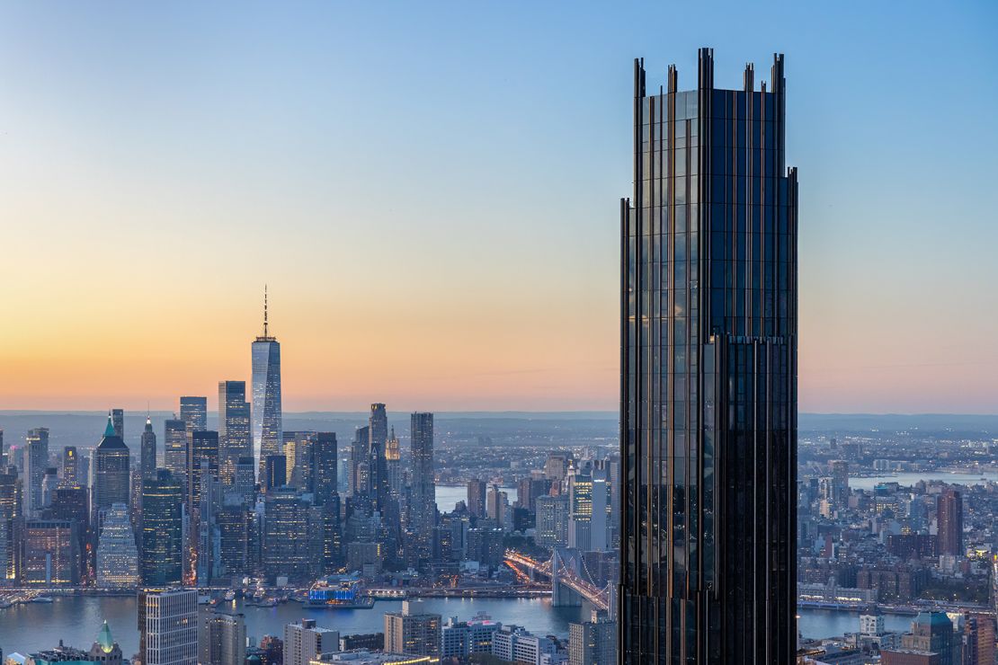 The Brooklyn Tower topped out in late 2021, and residents began moving in earlier this year.
