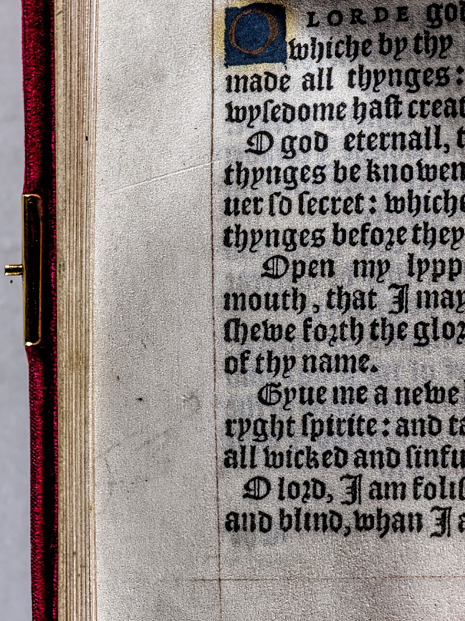 Annotations by Henry VIII found in a Prayer Book by Katherine Parr