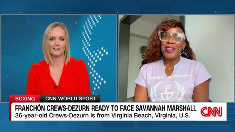 Franchón Crews-Dezurn ready to face Savannah Marshall | CNN