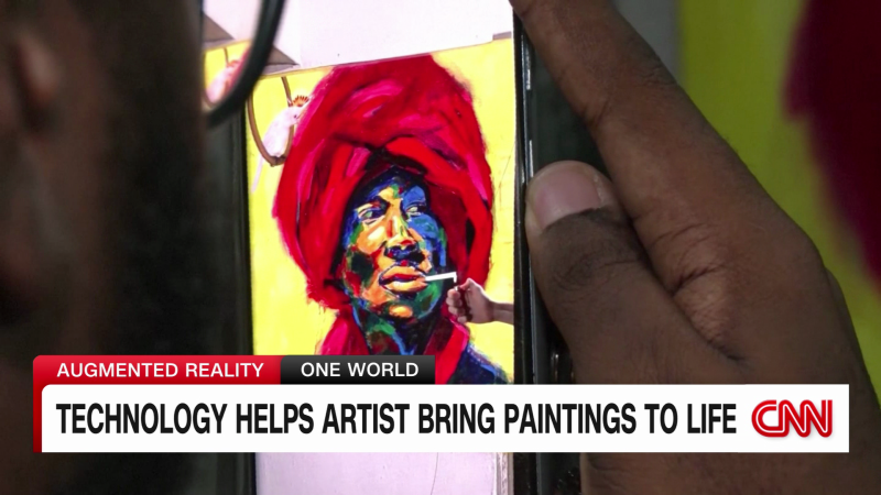 Nigerian visual artist blends technology and art | CNN
