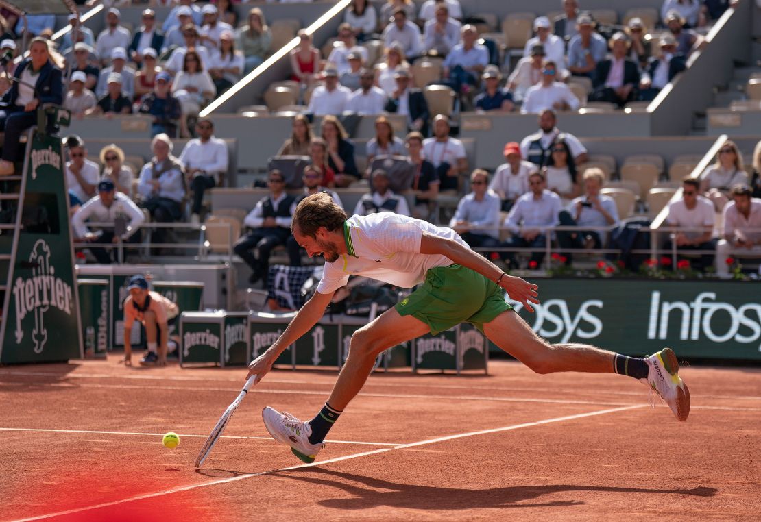 Daniil Medvedev suffered a shock loss to Thiago Seyboth Wild at the French Open.