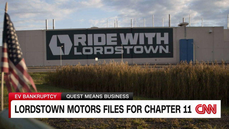 Video: Lordstown Motors files for Chapter 11 bankruptcy | CNN Business