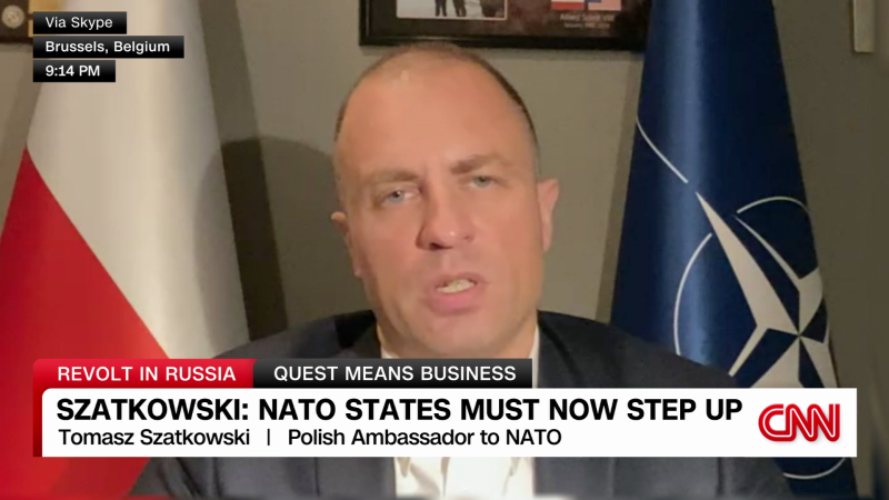 Polish ambassador to NATO:  Wagner still a threat in Eastern Europe | CNN