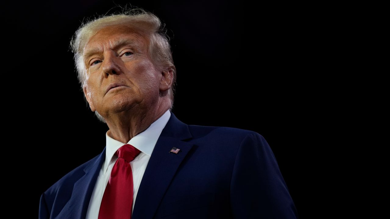 WASHINGTON, DC - JUNE 24: Republican presidential candidate former U.S. President Donald Trump speaks at the Faith and Freedom Road to Majority conference at the Washington Hilton on June 24, 2023 in Washington, DC. Trump spoke on a range of topics to an audience of conservative evangelical Christians. (Photo by Drew Angerer/Getty Images)