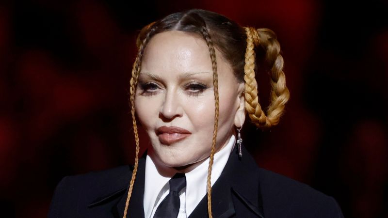 NextImg:Madonna recovering from 'serious bacterial infection,' postpones Celebration world tour | CNN