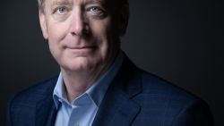 Microsoft's vice chair and president Brad Smith poses for a photo session at the Palais Brongniart during the fifth edition of the Paris Peace Forum, in Paris, on November 12, 2022. (Photo by JOEL SAGET / AFP) (Photo by JOEL SAGET/AFP via Getty Images)