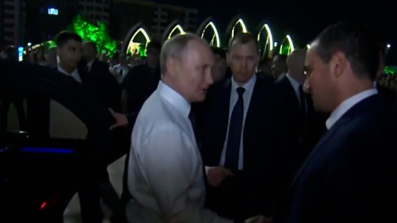 Video: Putin greets supporters in rare surprise appearance | CNN