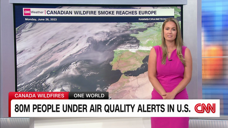 Video: 80 million under air quality alerts in US | CNN