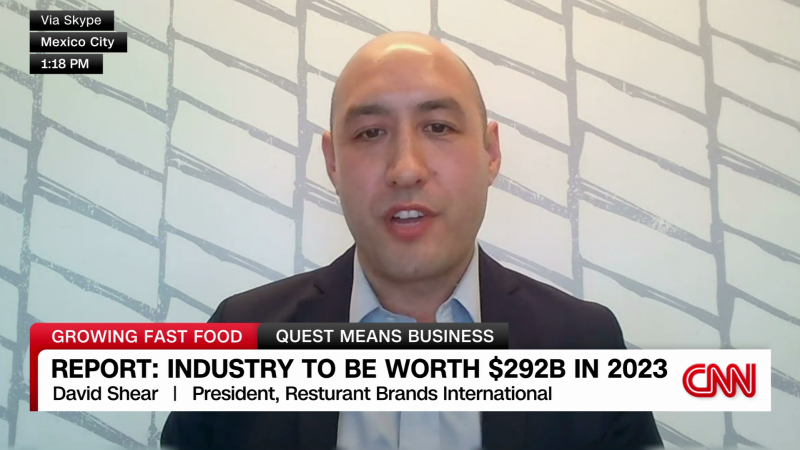Video: Restaurant Brands International capitalizes on growing fast food market | CNN Business