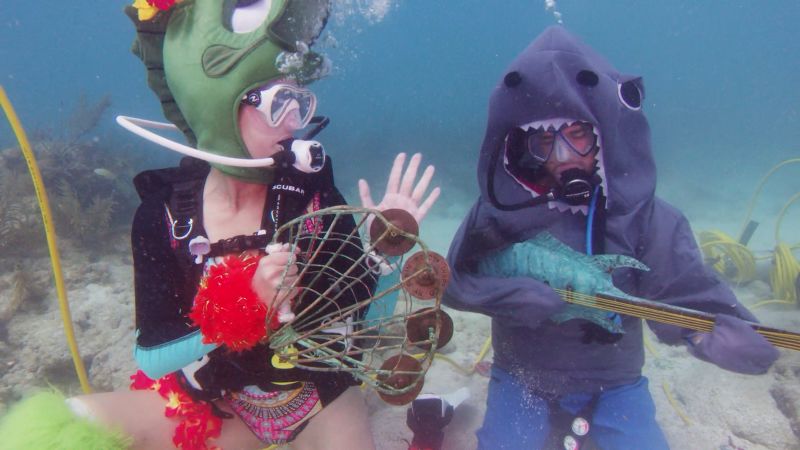 Video: See the Underwater Music Festival in the Florida Keys | CNN