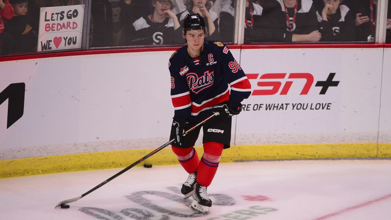 NHL draft: Blackhawks tab 'generational prospect' Connor Bedard with No 1  pick, NHL