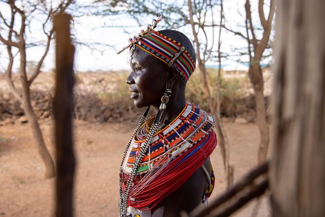 The women of Samburu vary in age and many are survivors of gender-based violence. Ninson says he decided to pursue photography to share "undertold or untold stories of people of the continent" -- an element of what he calls "community storytelling."