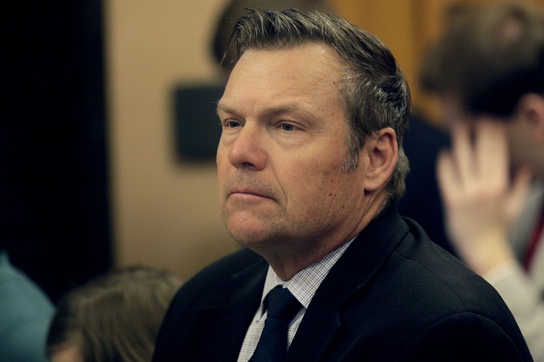 Kansas Attorney General Kris Kobach.