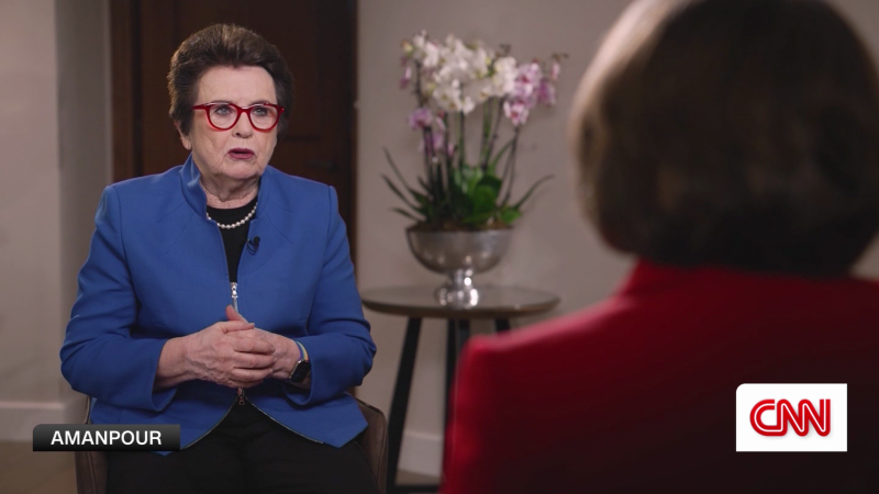 NextImg:'It gave us one voice, and power,' says tennis great Billie Jean King | CNN
