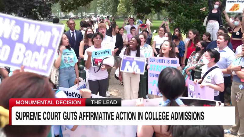 In a monumental 6-3 decision, the Supreme Court guts affirmative action in college admissions | CNN