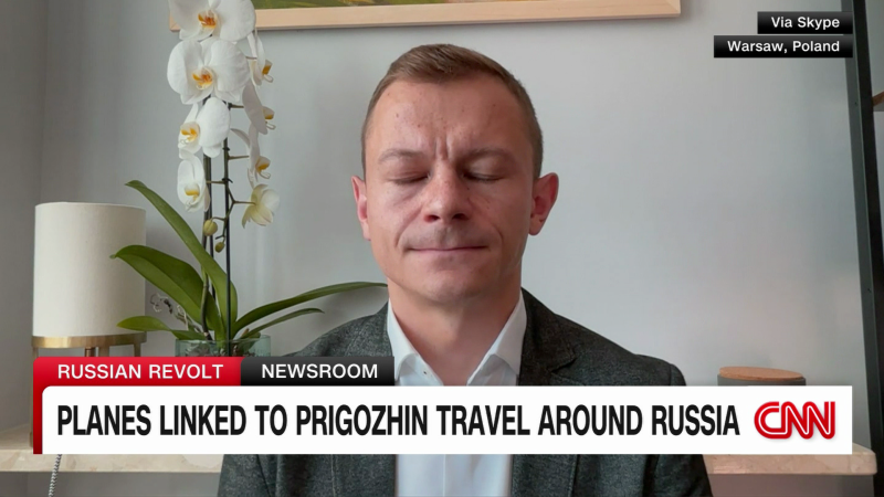 NextImg:Planes linked to Prigozhin travel around Russia | CNN