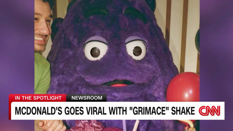 McDonald’s Goes Viral with “Grimace” Shake | CNN
