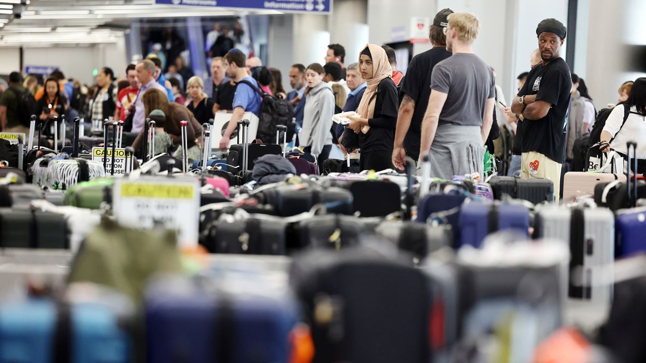 Demand for air travel roared back faster than airports and airlines could rehire staff.