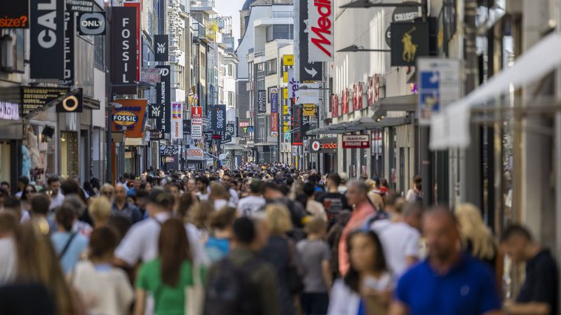 NextImg:Inflation in Europe falls again in June | CNN Business