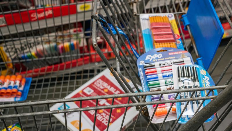 NextImg:Back-to-school spending is forecast to drop 10% as inflation bites | CNN Business