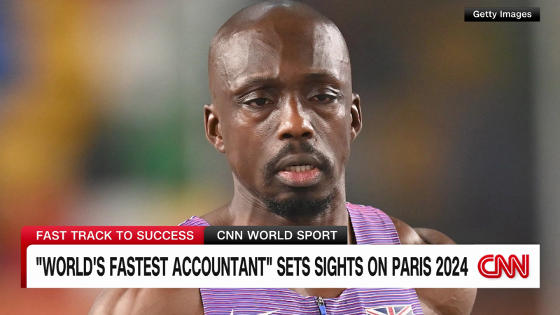 “World’s fast accountant” sets sights on Paris 2024  | CNN
