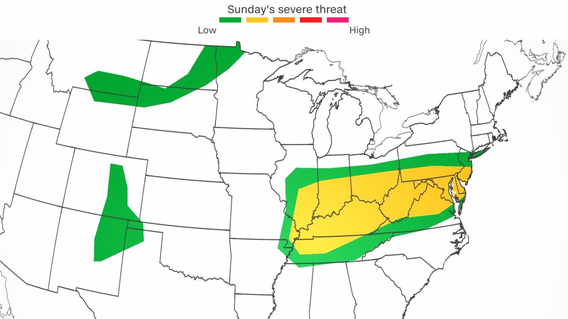 weather severe storms sunday